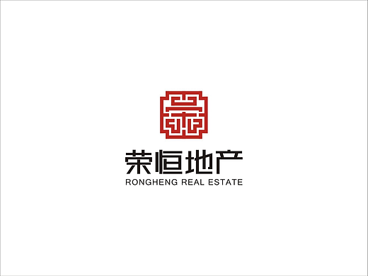 荣恒地产标志设计