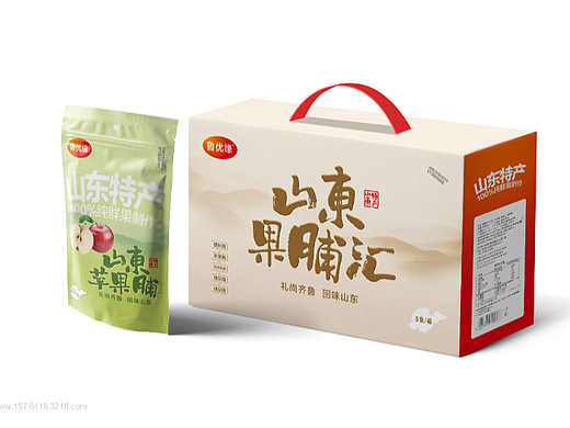 济南包装设计公司,兴动设计,果脯产品包装设计