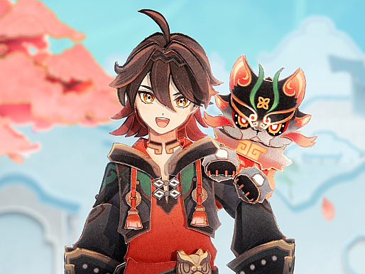 原神剪纸定格动画《瑞兽祥闻》：舞兽戏？还得看嘉明！