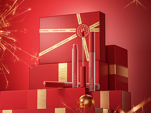 烙色彩妆L'ADORE COLORS 新年礼盒