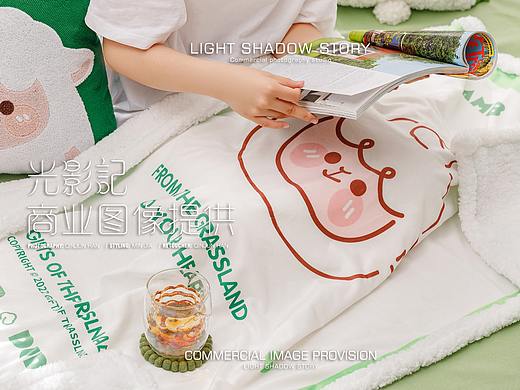 【平面】|  光影记™✖ 高勒牧德文创 - 毛毯浴巾拍摄