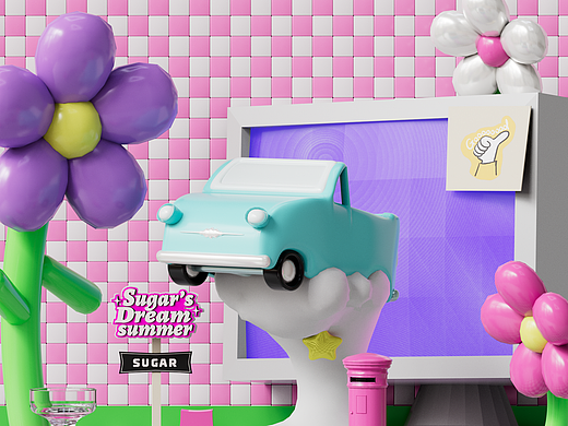 C4D建模练习（个人主页-ZNjgyMjI5ODQ=） - 其他三维 - 站酷设计师放羊先森原创素材 - 站酷ZCOOL