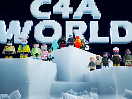 《原创自制》IP玩偶短片-C4A Word：LEGO第一弹