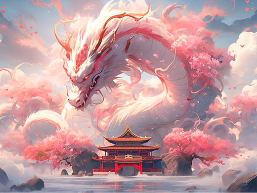 龙年大吉大利 我的守护神龙