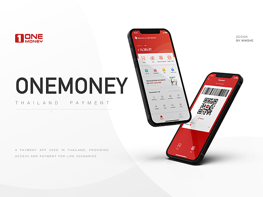 OneMoney App UI Design