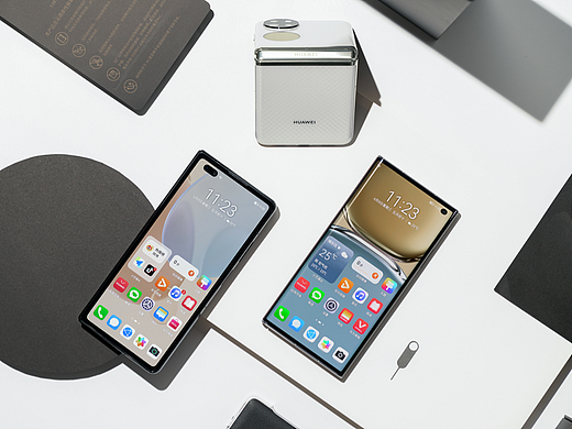 华为折叠屏图赏