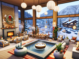 地中海小岛装修场景