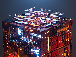 Blender練習-未來科幻風格動畫