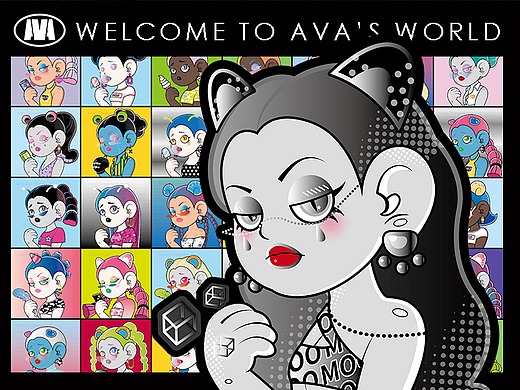 NFT头像｜Ava艾娃