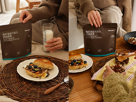 烘焙燕麦 超级食物 电商产品摄影 美食摄影