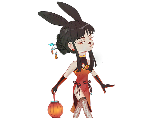 兔女郎（個(gè)人主頁-ZNjI1MzQyOTY=） - 商業(yè)插畫 - 站酷設(shè)計(jì)師娜笙原創(chuàng)素材 - 站酷ZCOOL