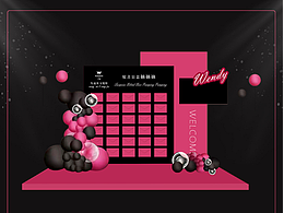 美容院活动展板