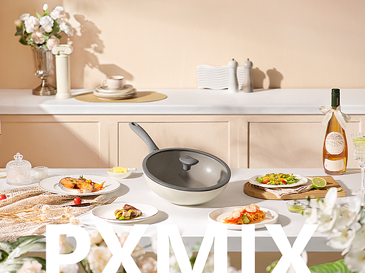 锅具摄影丨Alluflon 多彩小陶锅 x 光影集PXMIX