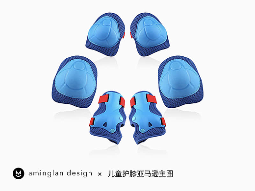 儿童护膝产品拍摄_主图设计_A+页面设计