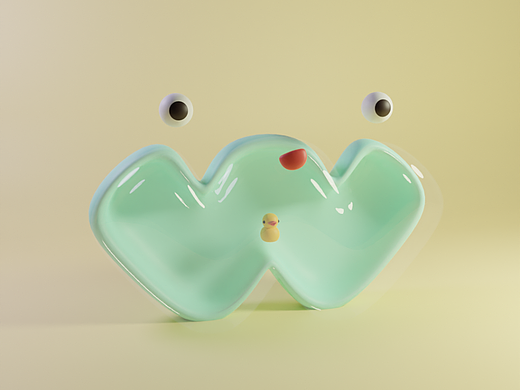 Blender春日创作打卡挑战-day9字母W