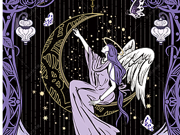 歐式復(fù)古香水插畫