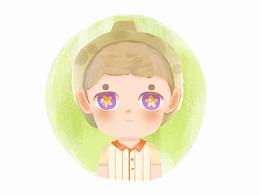 Q版 頭像 插畫