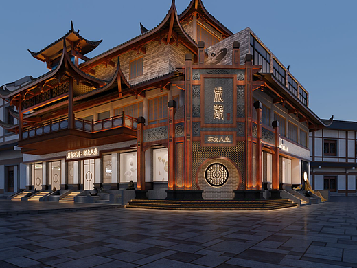 《环太苦荞景区店设计》连锁零售店设计