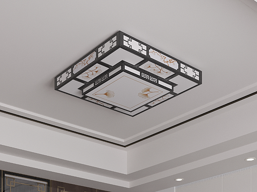 电商主图视频-新中式吸顶灯