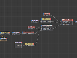【C4D】【redshift】顶点贴图+使用节点贴图完成变化