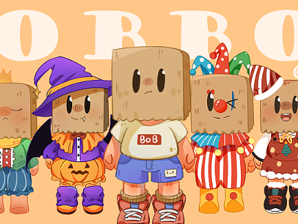 个人原创IP——鲍勃BOB