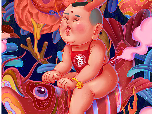 《吉弟》 节令插画（个人主页-ZNjY5ODU2Mjg=） - 商业插画 - 站酷设计师插画师傅逗原创素材 - 站酷ZCOOL