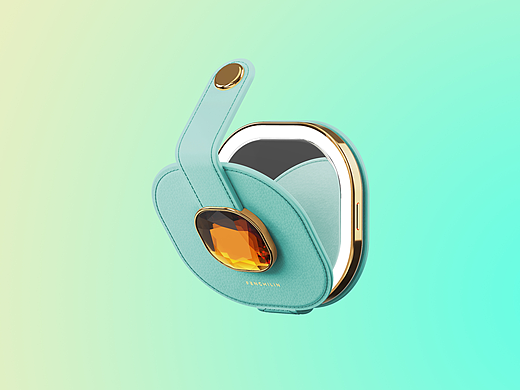 范芝琳 x 赛创集智 | 随身带灯美妆镜