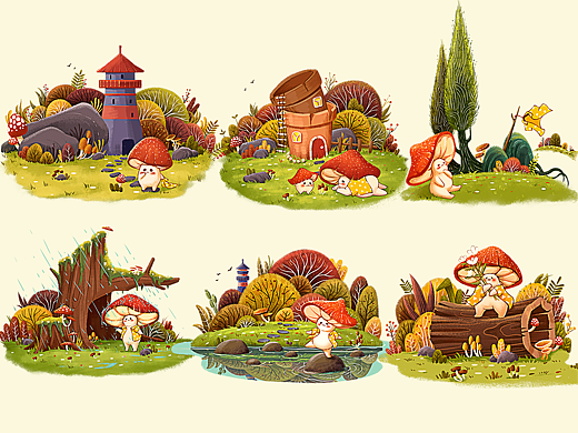 集合 | 儿插-童话小场景