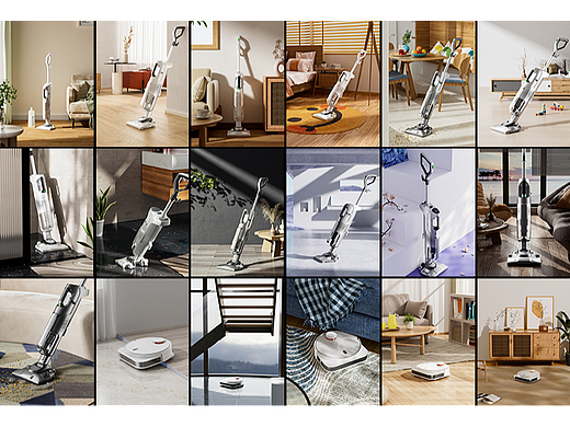 渲染练习X吸尘器/扫地机