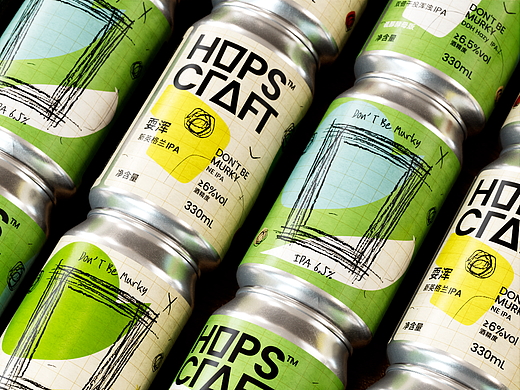 HOPSCRAFT 耍浑 浑浊IPA 精酿啤酒包装