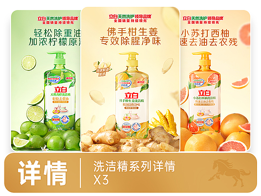 电商详情丨家清洗洁精系列详情X3