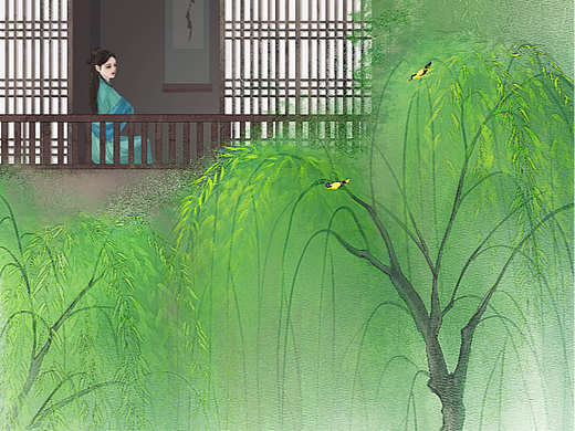 三月芳菲看欲暮,胭脂泪洒梨花雨