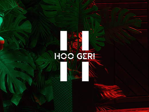 Hoo ger！咖啡啤酒吧logo设计