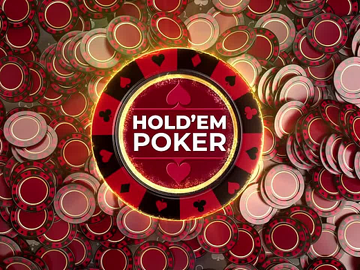 PR模板|精巧设计动态效果百个掉落扑克筹码标志揭晓