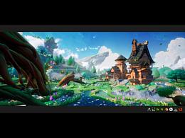 虚幻风格化场景练习