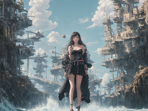 AIGC 女孩&构图（个人主页-ZNjU3MDM2MjQ=） - AI作品 - 站酷设计师VcYe原创素材 - 站酷ZCOOL