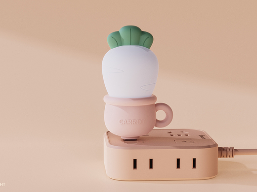USB卡通小夜灯设计|USB cartoon  light