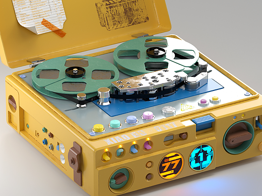 C4D OC细腻材质展现练习