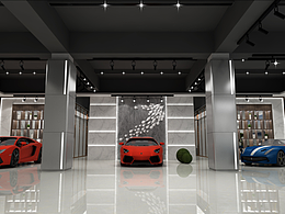 新中式车行展厅设计