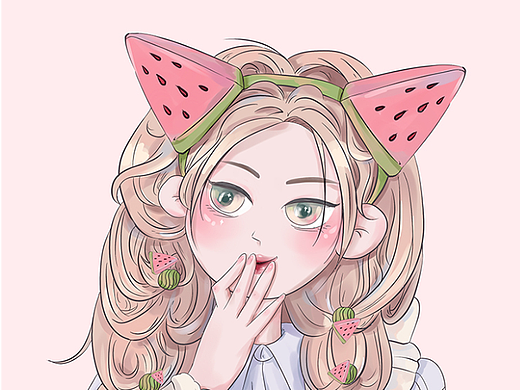 女孩——西瓜子