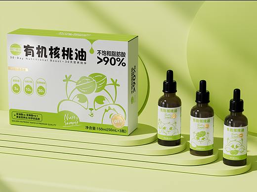 Nutty Sammy怪力赛米有机食用油包装设计