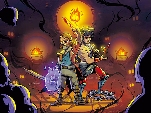 Teamwork.（個(gè)人主頁-ZNjgyMTg3MzI=） - 單幅漫畫 - 站酷設(shè)計(jì)師skysunnymq原創(chuàng)素材 - 站酷ZCOOL