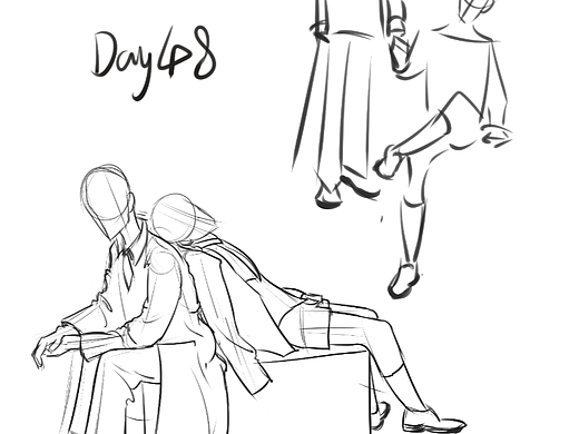 速寫60天挑戰(zhàn)賽day48@速寫班長（個人主頁-ZNTkyNzkyNjg=） - 創(chuàng)作習(xí)作 - 站酷設(shè)計(jì)師此女子有毒原創(chuàng)素材 - 站酷ZCOOL