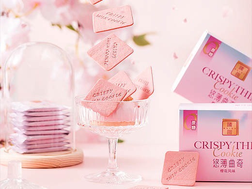 唛趣樱花饼干拍摄