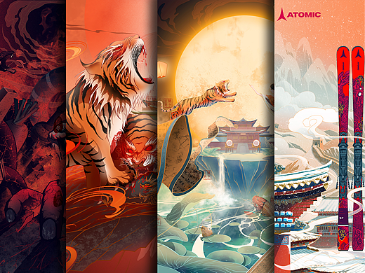 国风插画包装海报合集