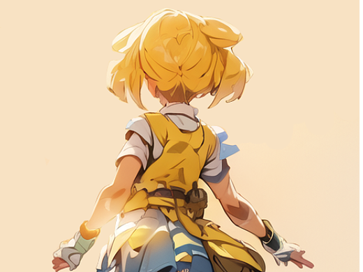 AI（SD）_角色背面练习