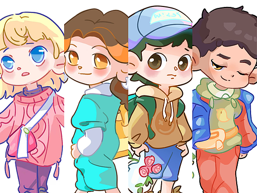 最近的画（个人主页-ZNjQ2MTI2Njg=） - 创作习作 - 站酷设计师在下福尔摸鱼原创素材 - 站酷ZCOOL