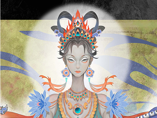 尋香行（個(gè)人主頁-ZNjYzMTY5Njg=） - 創(chuàng)作習(xí)作 - 站酷設(shè)計(jì)師鏡水插畫原創(chuàng)素材 - 站酷ZCOOL