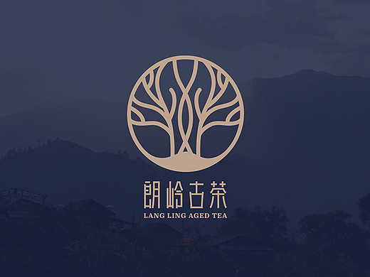 朗岭古茶（云南古树茶）LOGO升级设计方案
