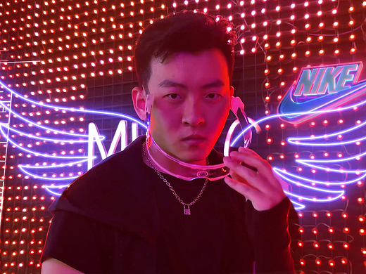 赛博朋克深圳之夜